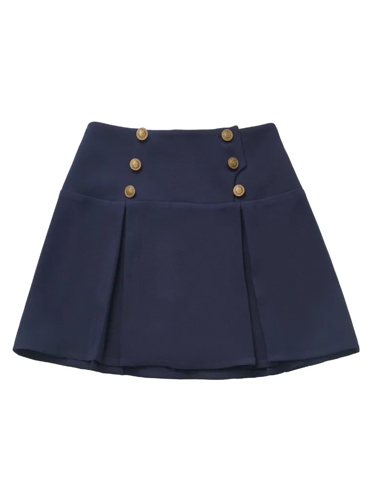 Collar College Shirt Doll Philosophy Poem Suit Cal Skirt