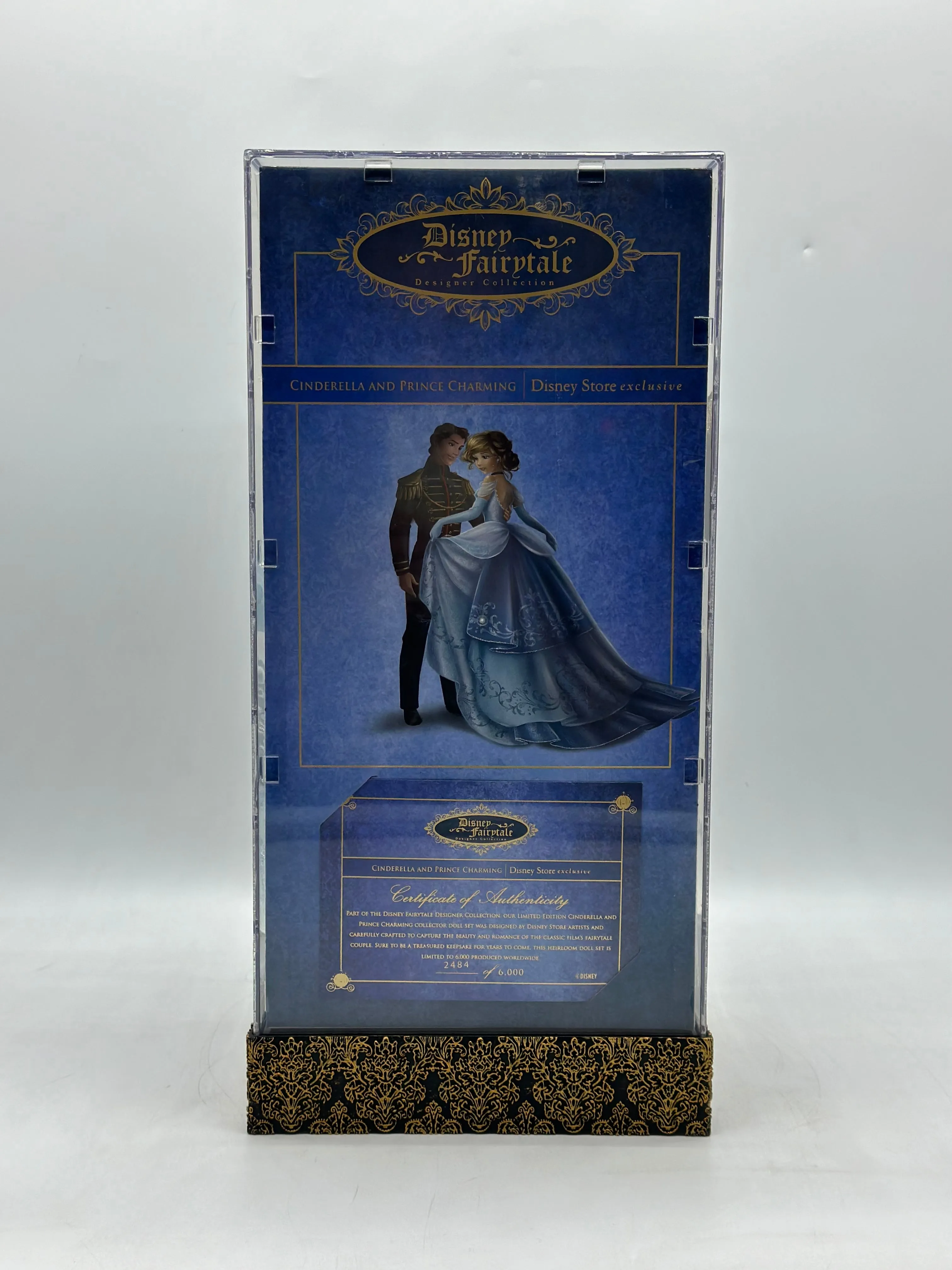 Disney Fairytale Designer Collection Cinderella And Prince Charming Limited Edition Doll Set