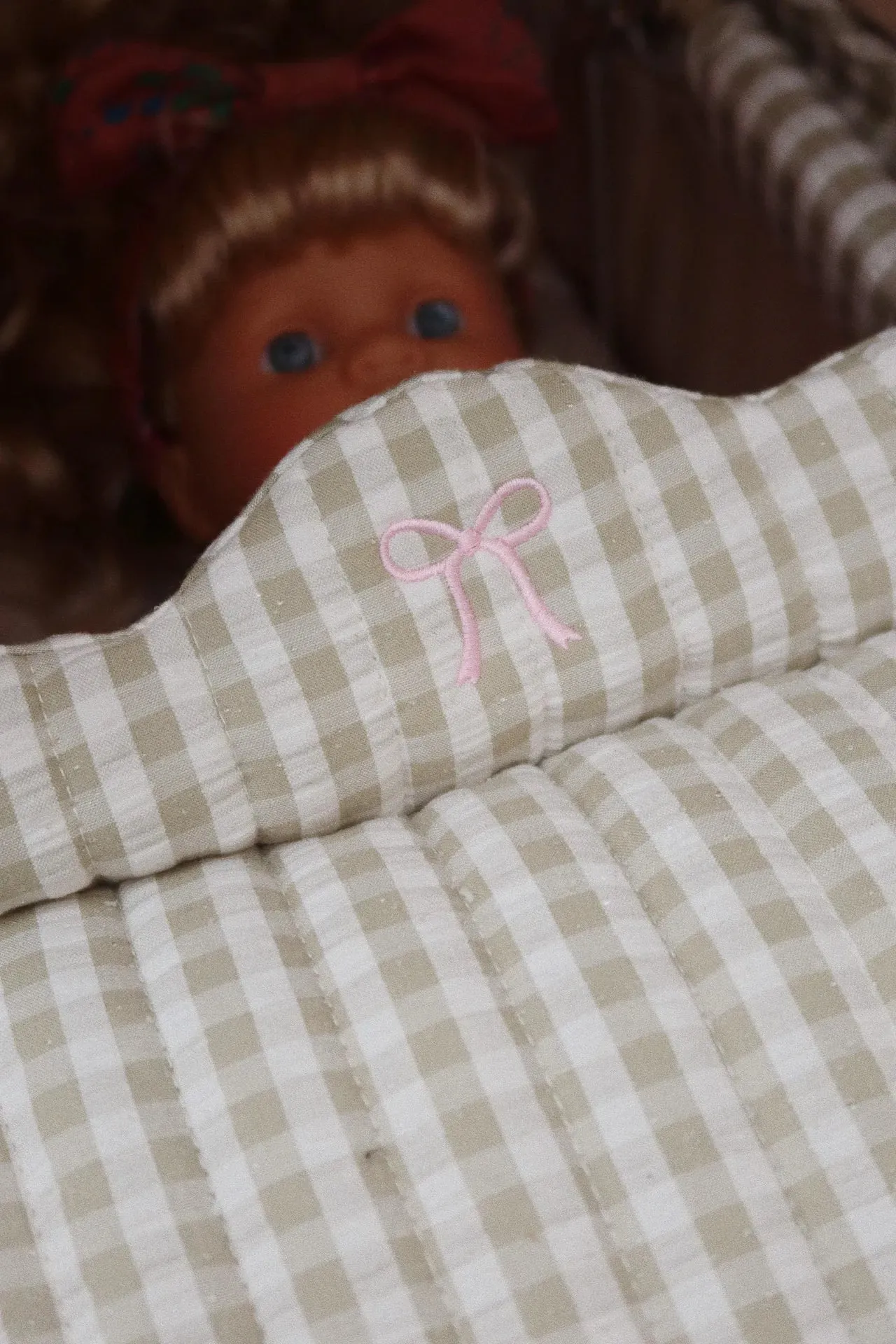 Doll Pram - Tea Check