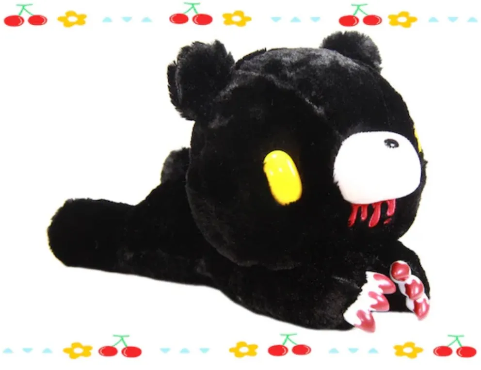Gloomy Bear Plush Doll Laying Down GP #546 Black 42cm Mischief Bear Gloomy Slumped Plushy Japan