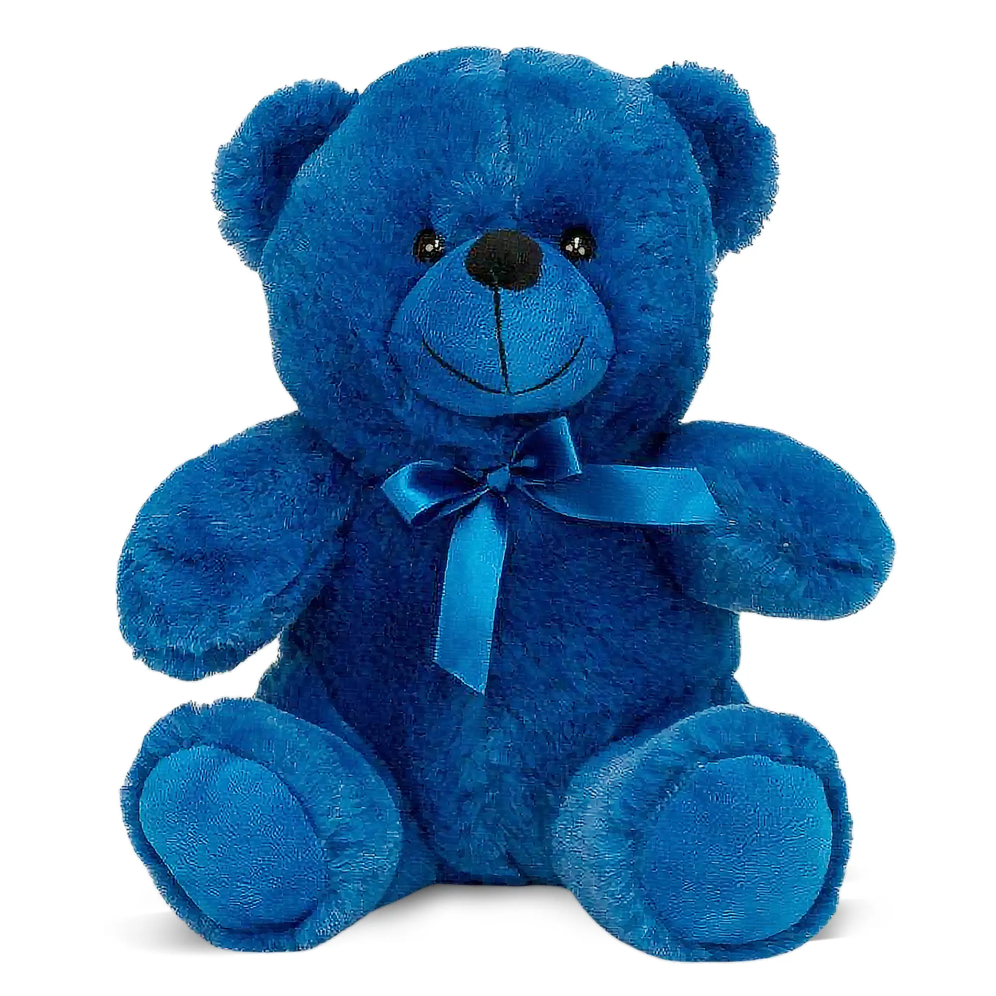 Grandma Smiley's Plush Best Friends Super Color Black Teddy Bear Stuffed Animal
