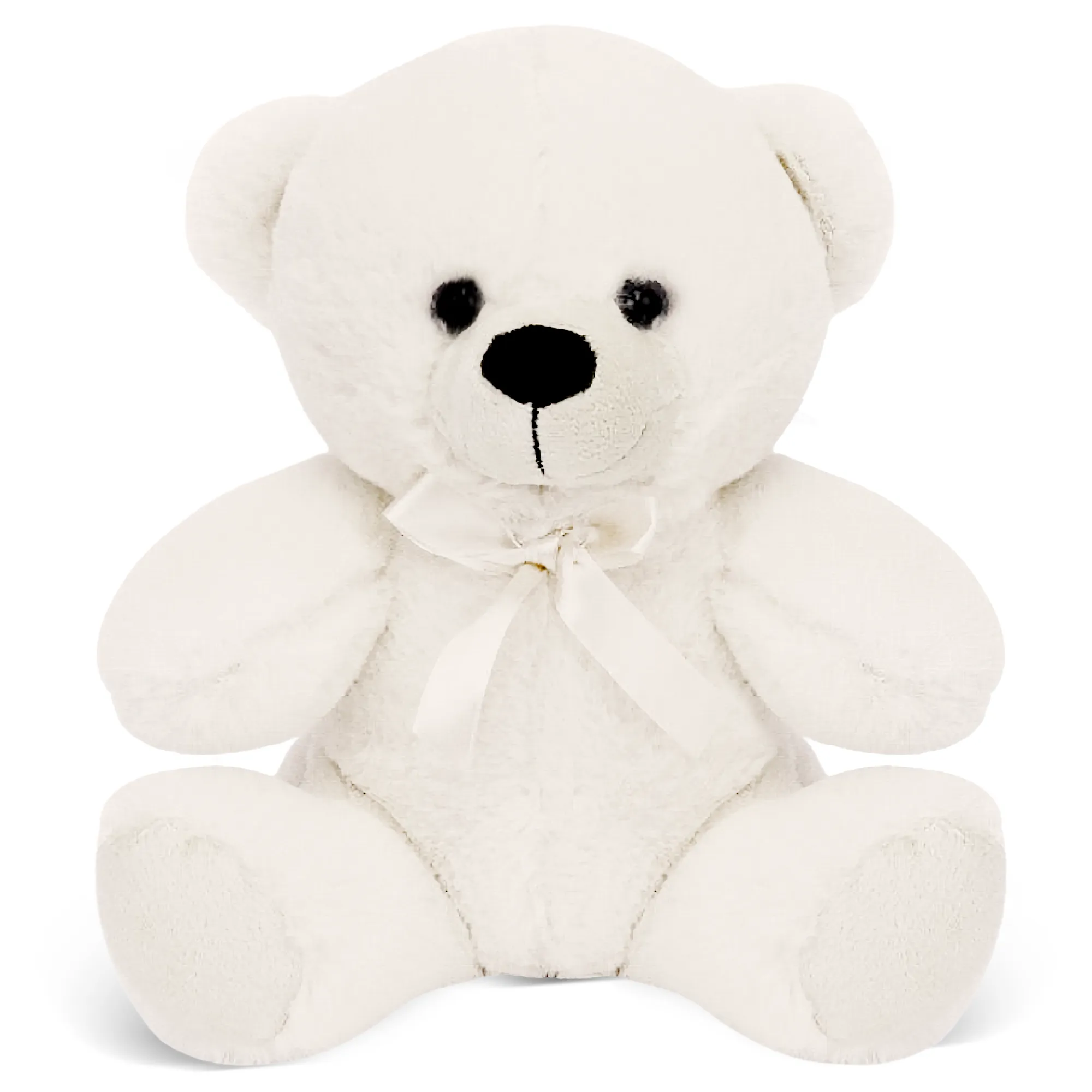 Grandma Smiley's Plush Best Friends Super Color Black Teddy Bear Stuffed Animal