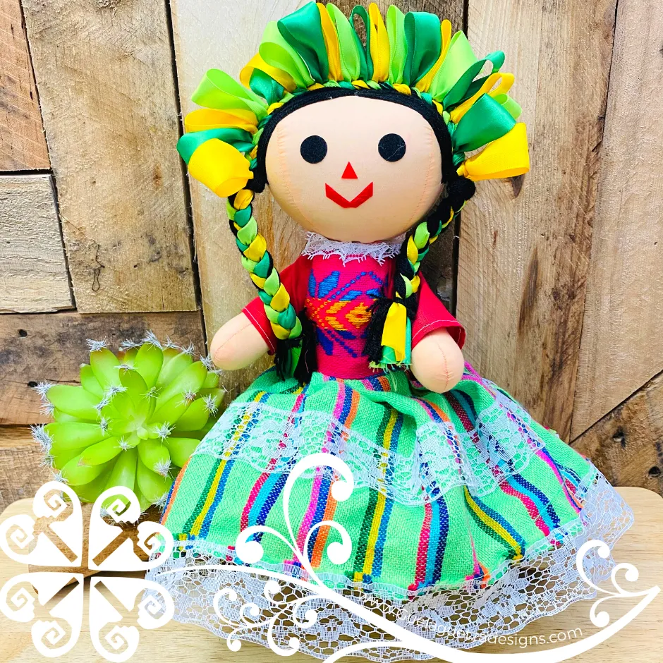 Large Mexican Otomi Doll - Sencilla