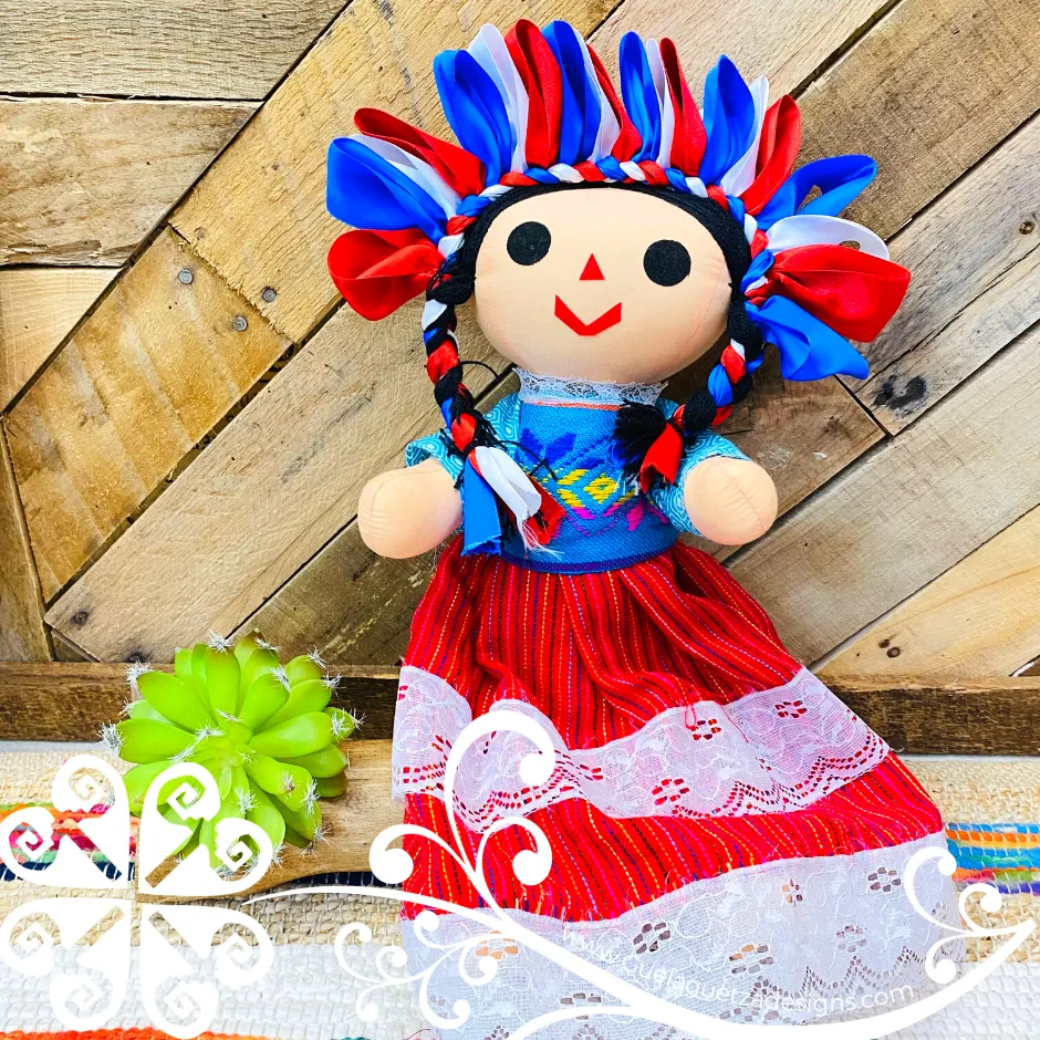 Large Mexican Otomi Doll - Sencilla