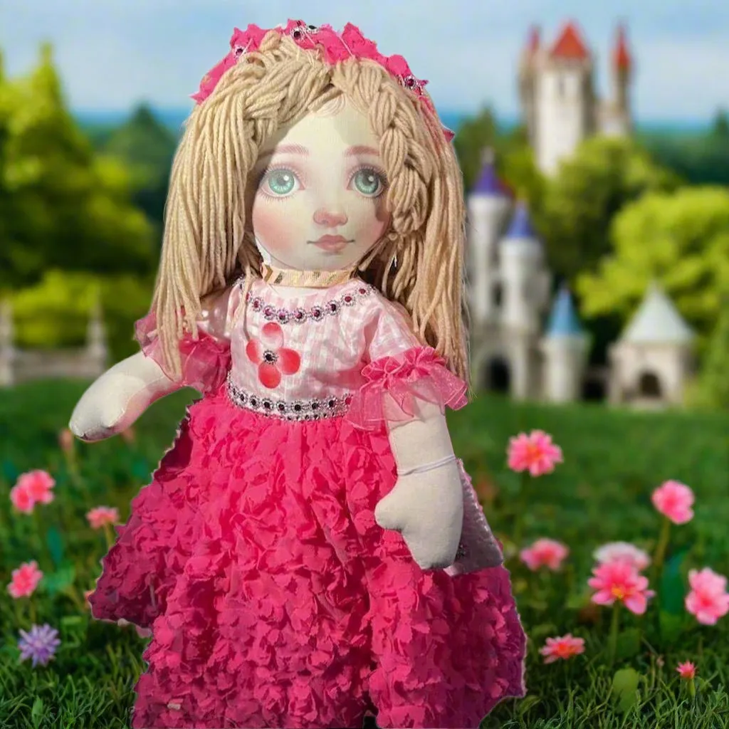 Lidia’s Dolls Storytime Friend Susannah Carrington Handmade Rag Doll