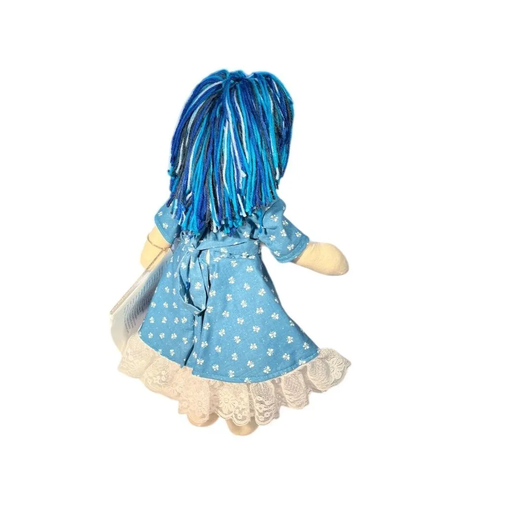 Lidia’s Dolls Zinnia Zoom Rag Doll w/Story Card - Story Time Friends