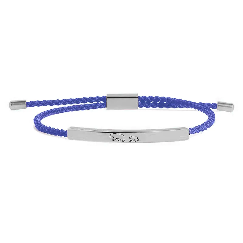 Mama Bear & Her Baby Bears Tube Bracelet