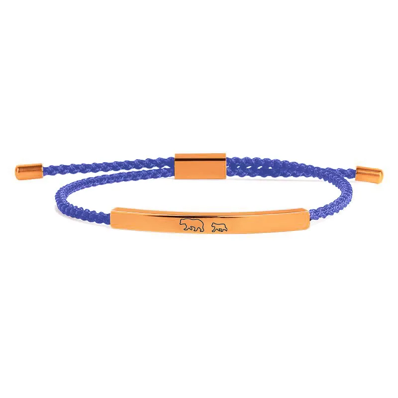 Mama Bear & Her Baby Bears Tube Bracelet