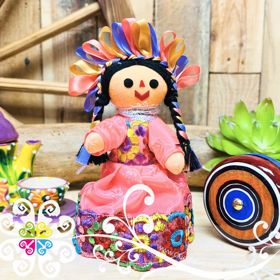 Mini Mexican Otomi Doll - Sencilla