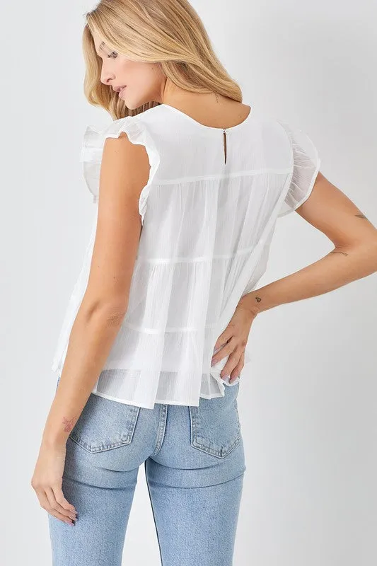 'More In Love' Top - Ivory