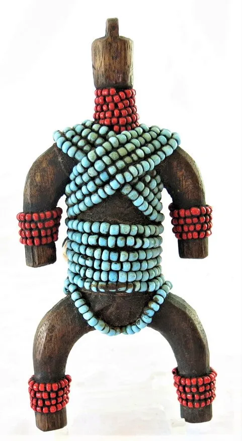 Namji Blue and Red Guardian Fetish Doll Figure