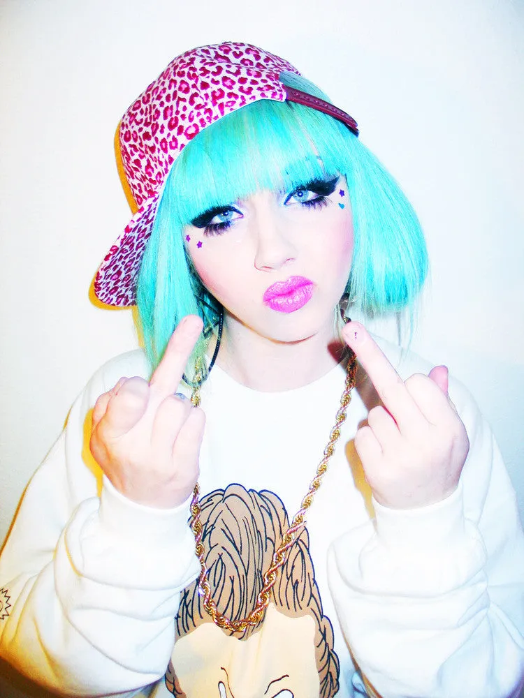 PINK LEOPARD DOLL SNAPBACK