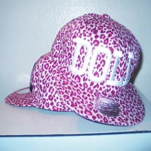 PINK LEOPARD DOLL SNAPBACK