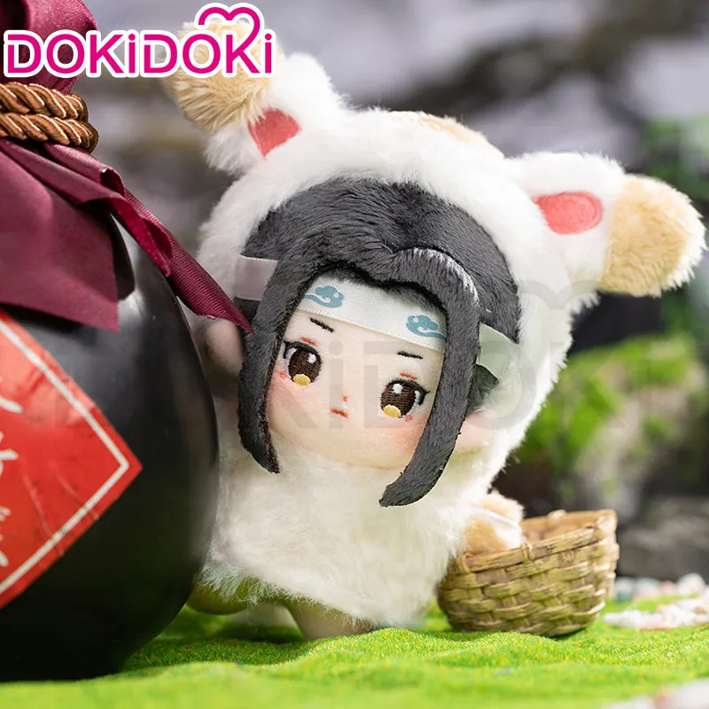 Plush Wonderland Mo Dao Zu Shi The Untamed Lan Wangji Wei Wuxian Plush Doll 10 CM  Starfish Body