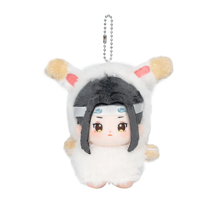 Plush Wonderland Mo Dao Zu Shi The Untamed Lan Wangji Wei Wuxian Plush Doll 10 CM  Starfish Body