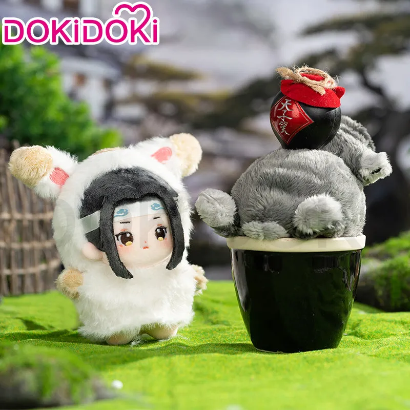 Plush Wonderland Mo Dao Zu Shi The Untamed Lan Wangji Wei Wuxian Plush Doll 10 CM  Starfish Body