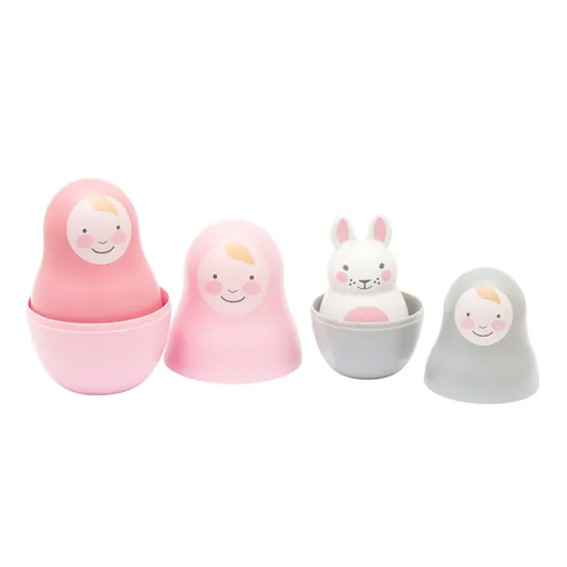 Rosa & Bo Nesting Babies Pink