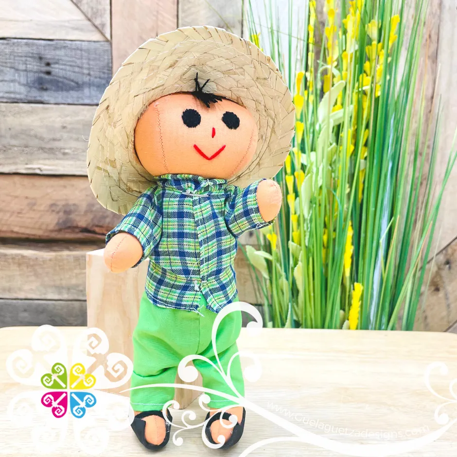 Small Mexican Otomi Male Doll - Sencillo