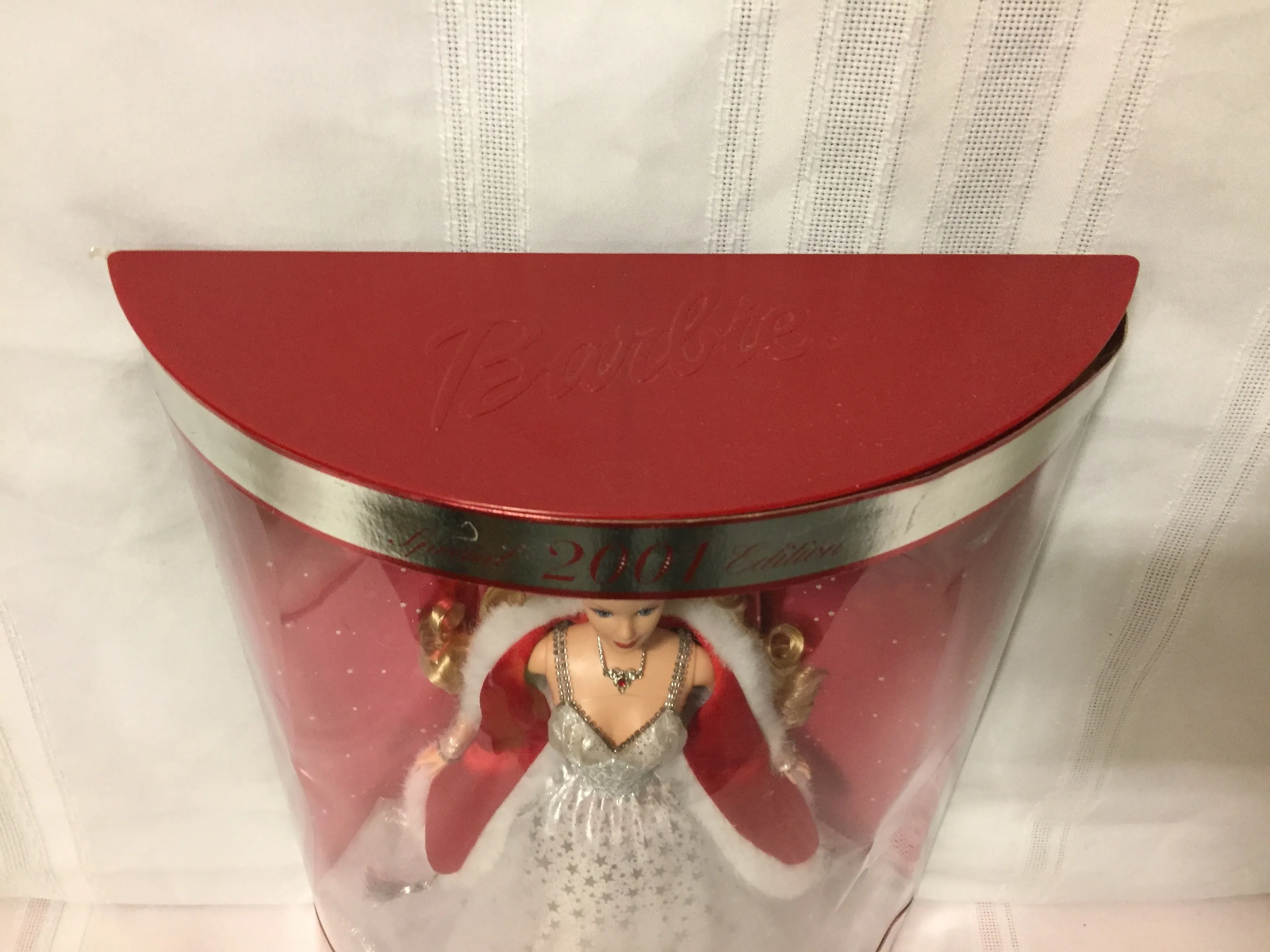 Special Edition 2001 Holiday Celebration Barbie #50304 Hallmark Mattel NRB