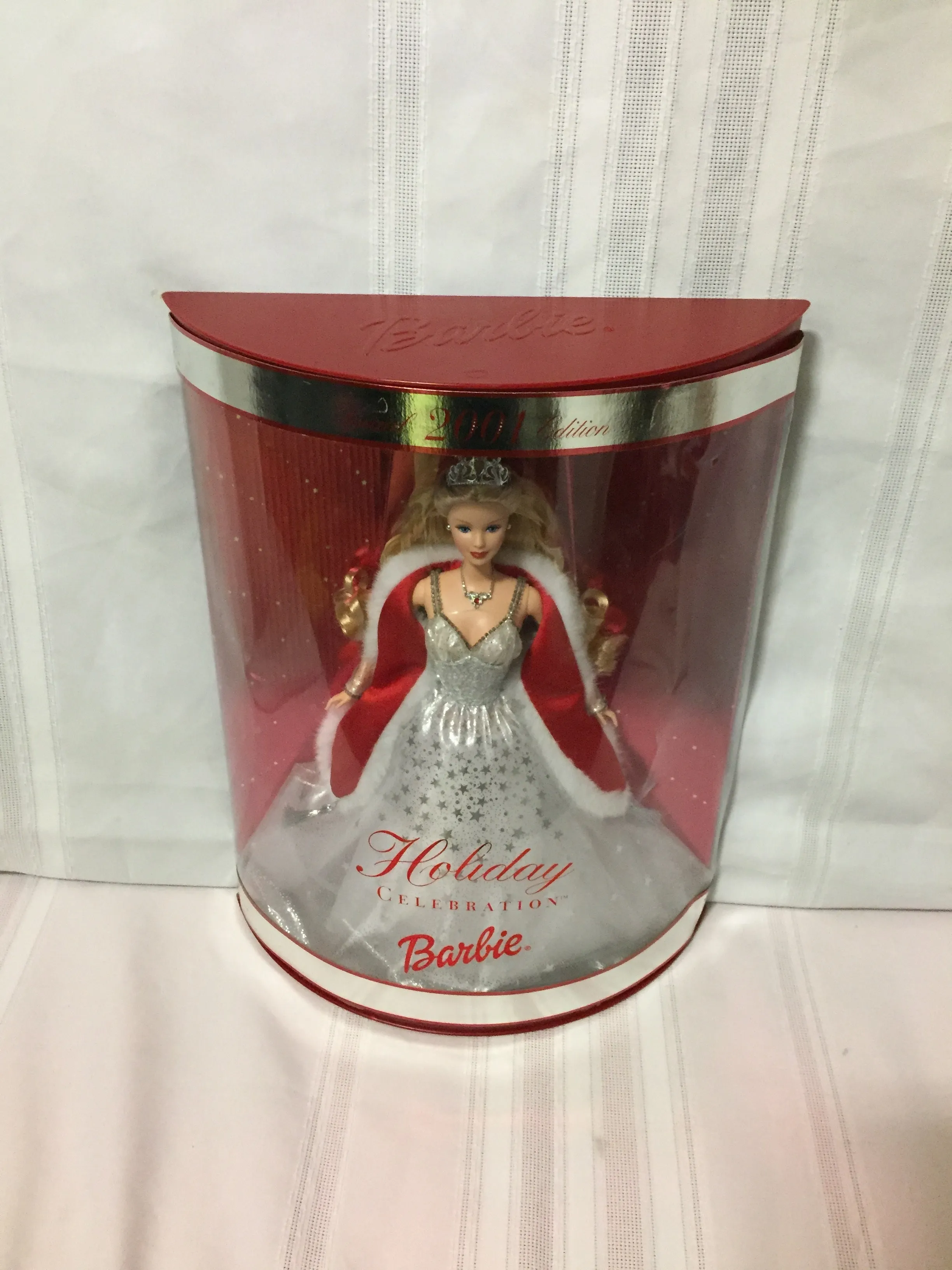 Special Edition 2001 Holiday Celebration Barbie #50304 Hallmark Mattel NRB