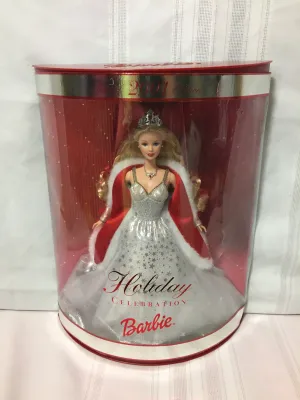 Special Edition 2001 Holiday Celebration Barbie #50304 Hallmark Mattel NRB