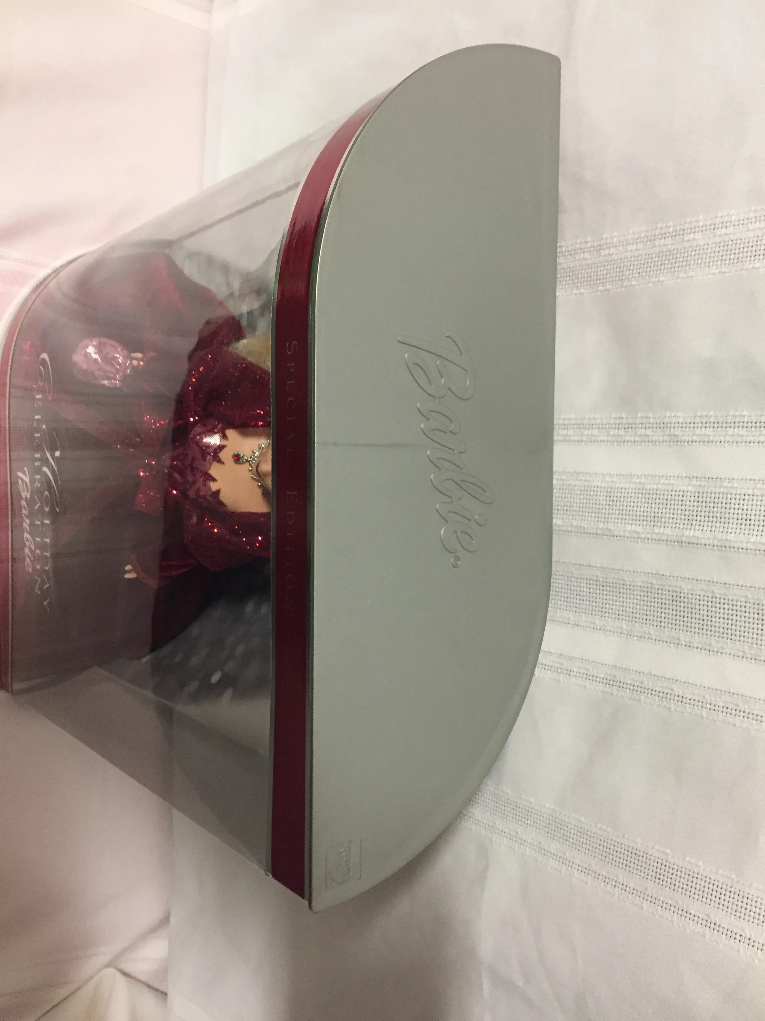 Special Edition 2002 Holiday Celebration Barbie #56209 Hallmark Mattel NRB