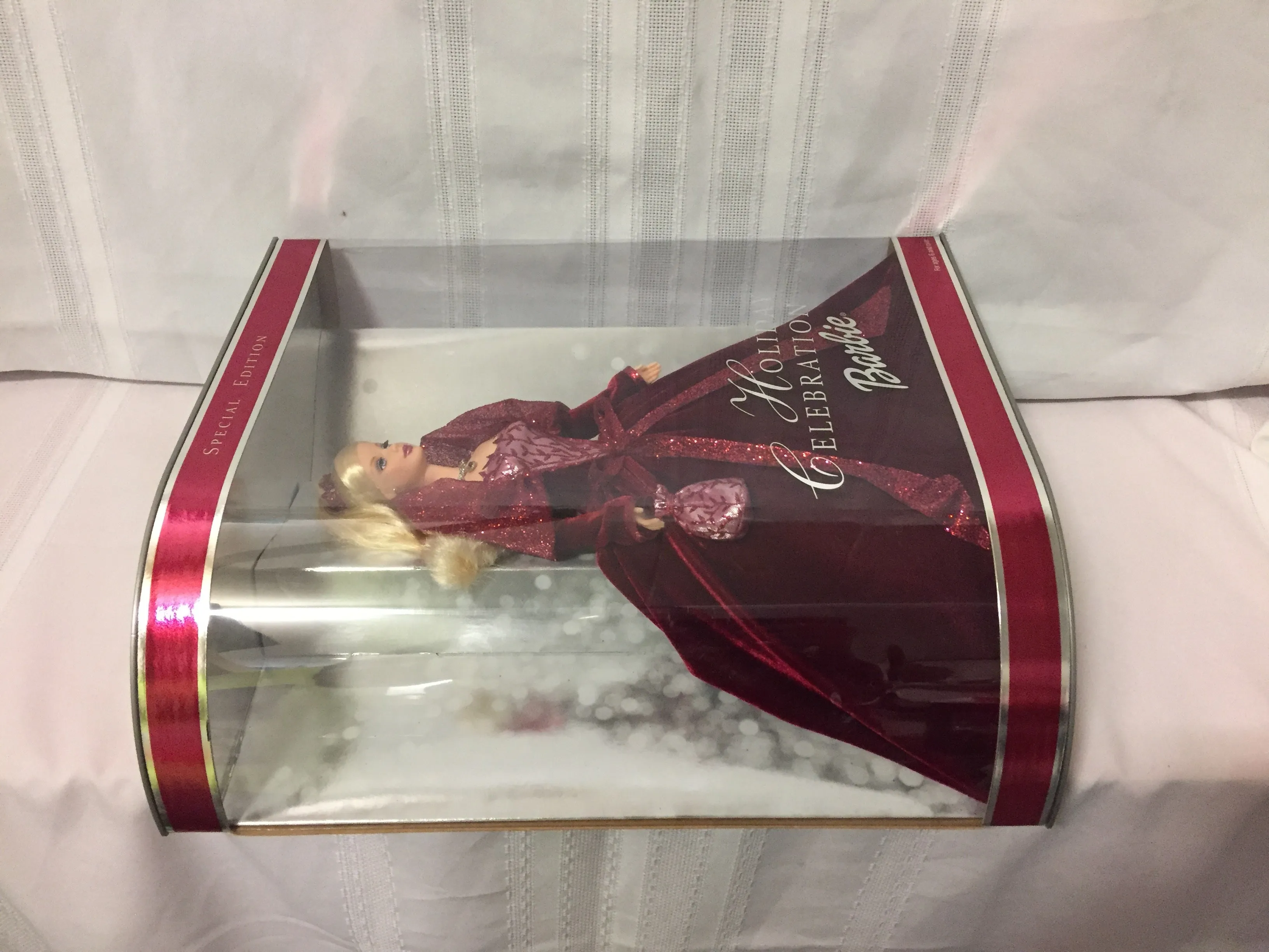 Special Edition 2002 Holiday Celebration Barbie #56209 Hallmark Mattel NRB