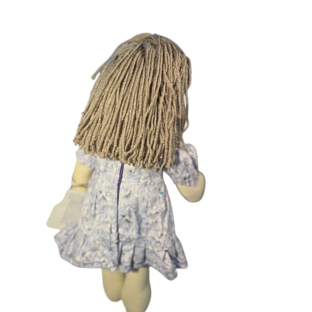 StoryTime Friends Mabel Mirth Rag Doll with Wool Hair by Lidia’s Dolls