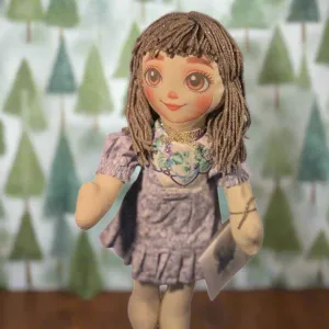 StoryTime Friends Mabel Mirth Rag Doll with Wool Hair by Lidia’s Dolls