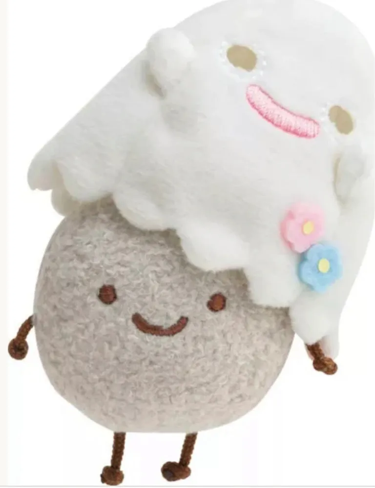 Sumikko Gurashi Hokori  Dust Ghost costume mini Plush Doll