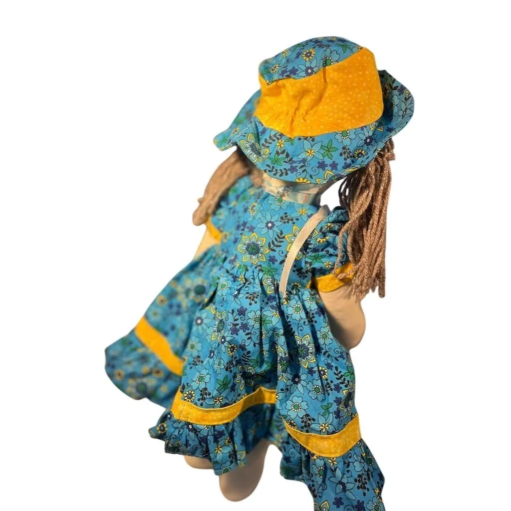 Vintage Ruby Ruffle Rag Doll by Lidia’s Dolls Storytime Friends