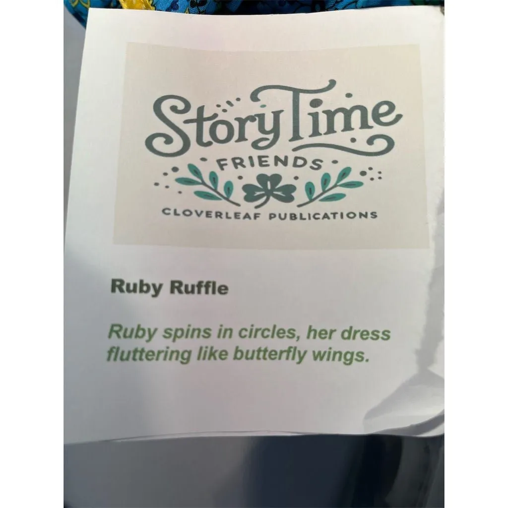 Vintage Ruby Ruffle Rag Doll by Lidia’s Dolls Storytime Friends