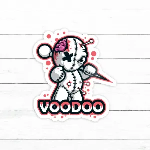 Voodoo Sticker | Waterproof Vinyl Decal | 3in